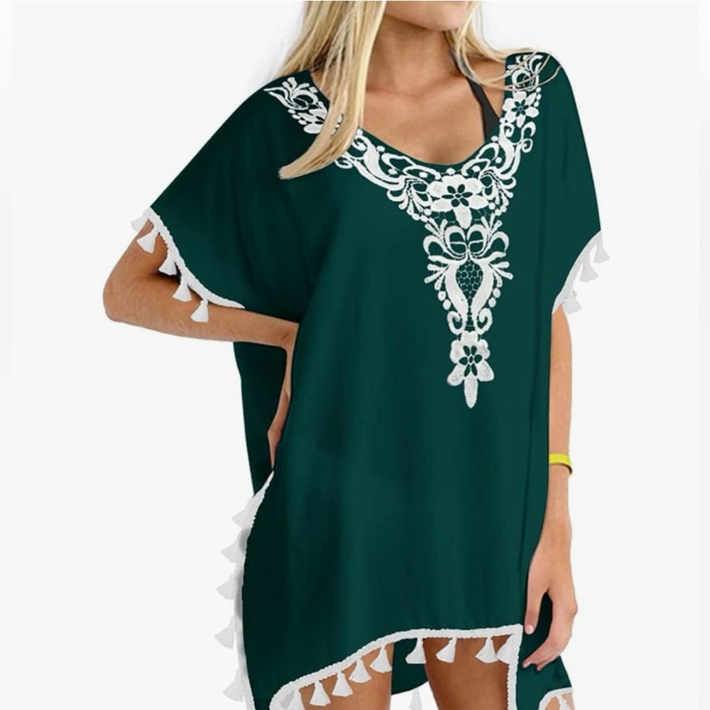 Women’s Chiffon Bathing Suit/Beach Coverup Large